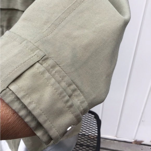 Vince Camuto Hooded Utility Anorak Jacket Drawstring at Waist and Bottom - Picture 11 of 12